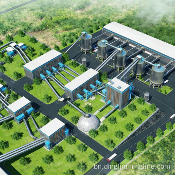 সবুজ পরিবেশ-বান্ধব পাথর সামগ্রিক উত্পাদন লাইন